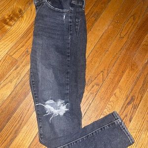 721 Levi’s high rise skinny jeans black